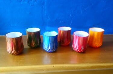 Petits verres à couleurs